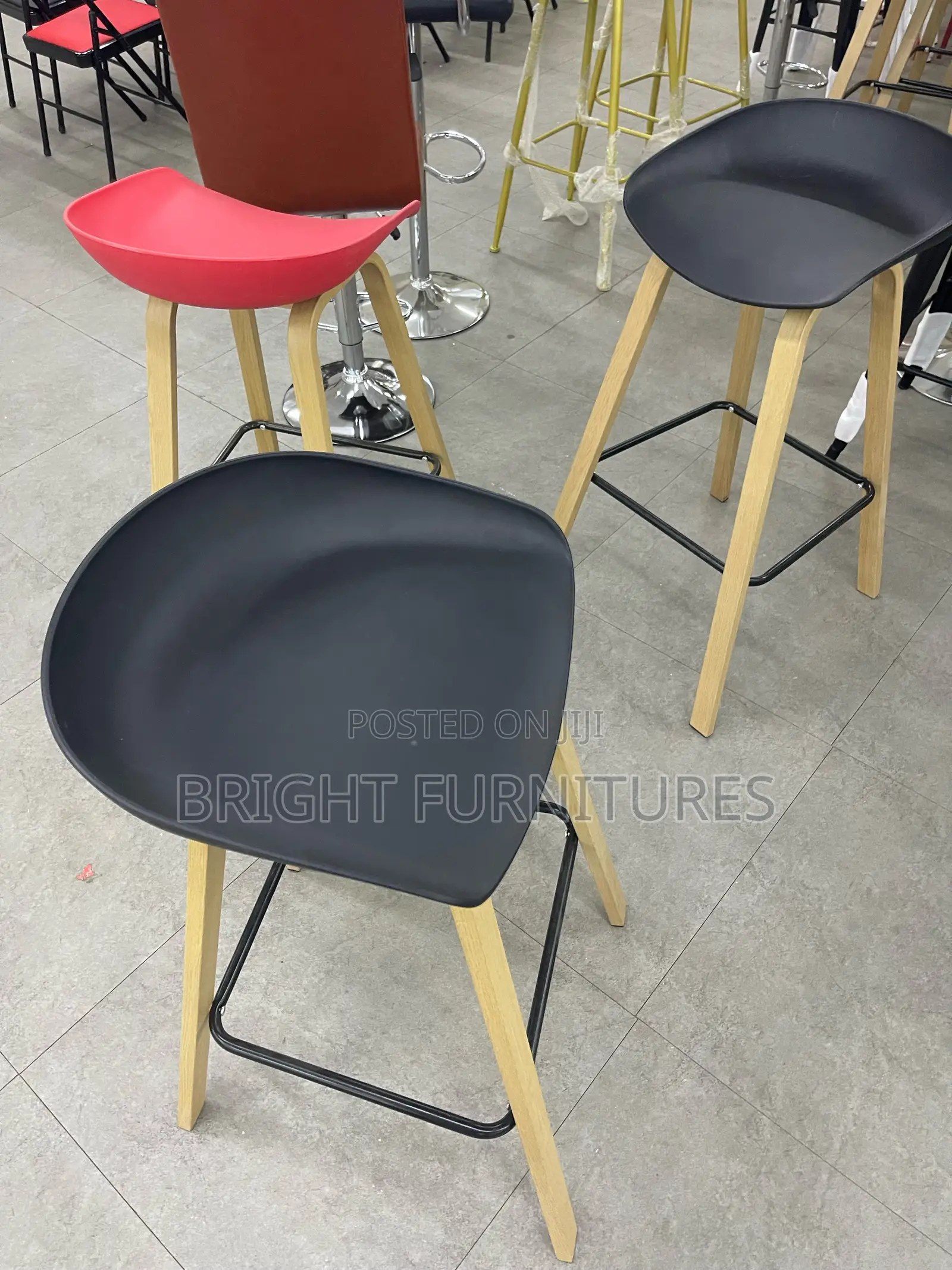 Modern High Bar Stool