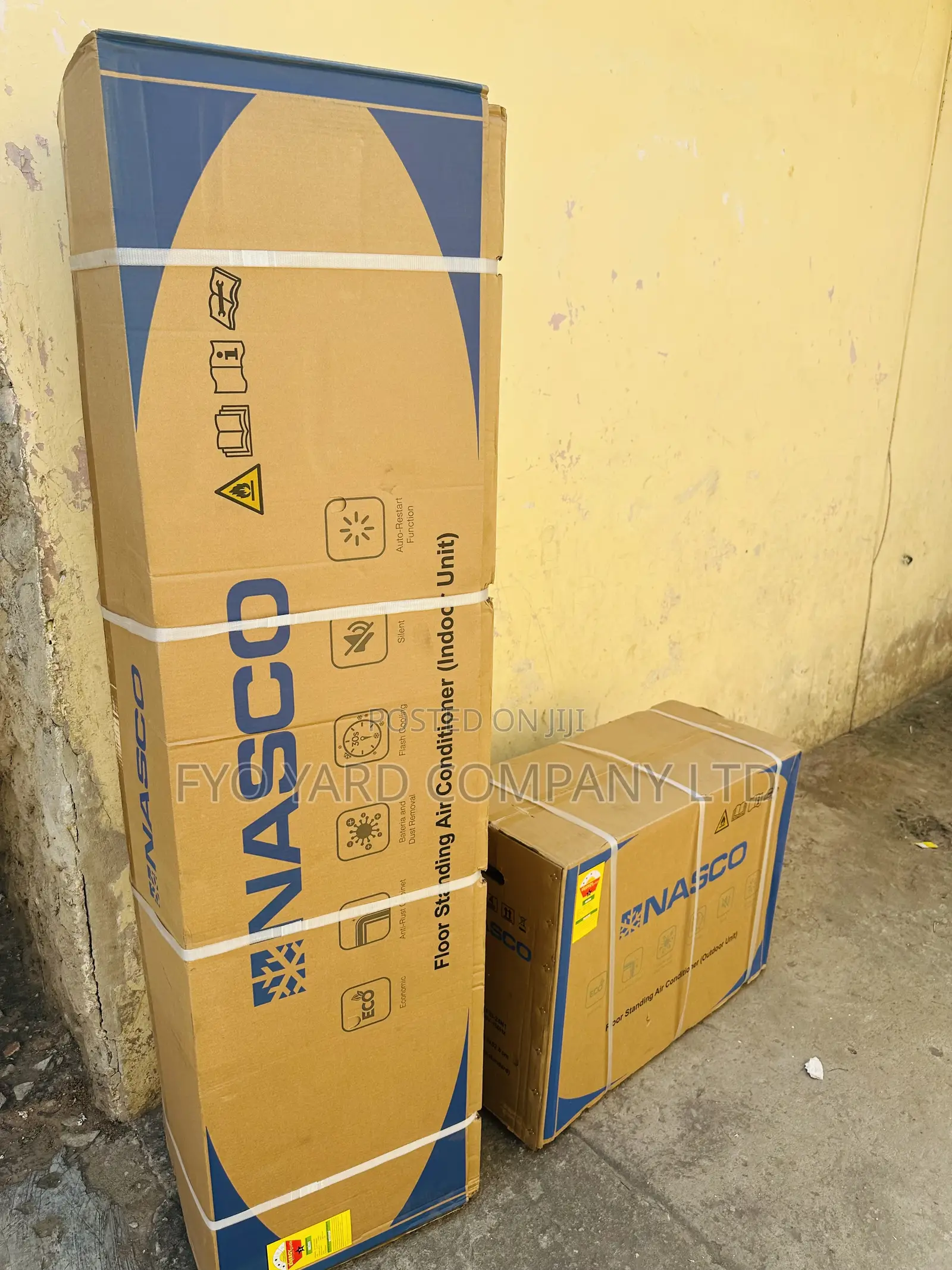 Nasco 2.5hp a Star R32 Inverter Tower Air Conditioner [Nas-Tfsi-24n1]