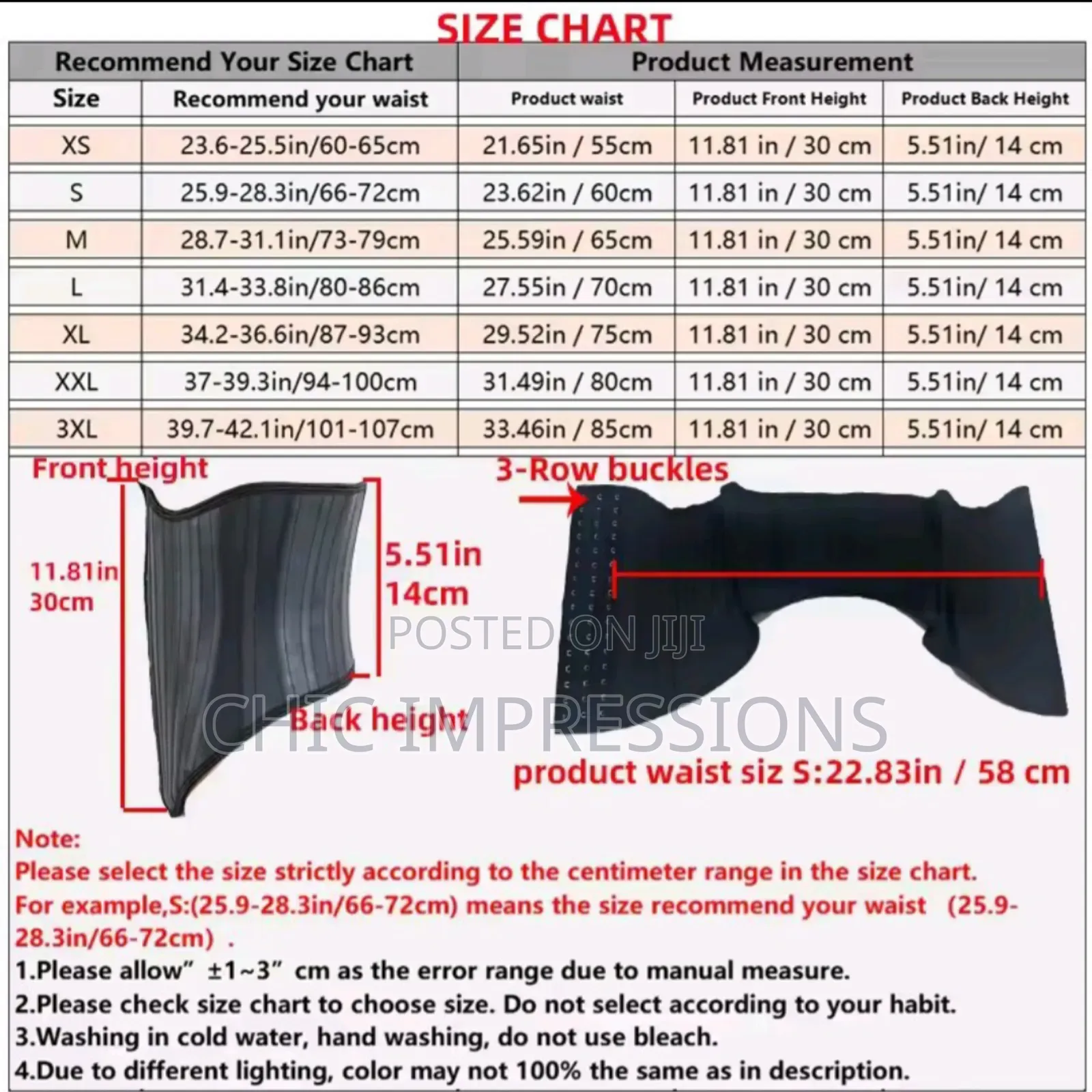 Waist Trainer With Short Back