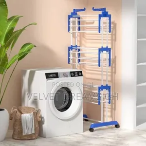 3-Layer Foldable Portable Practical Clothes Drying Rack