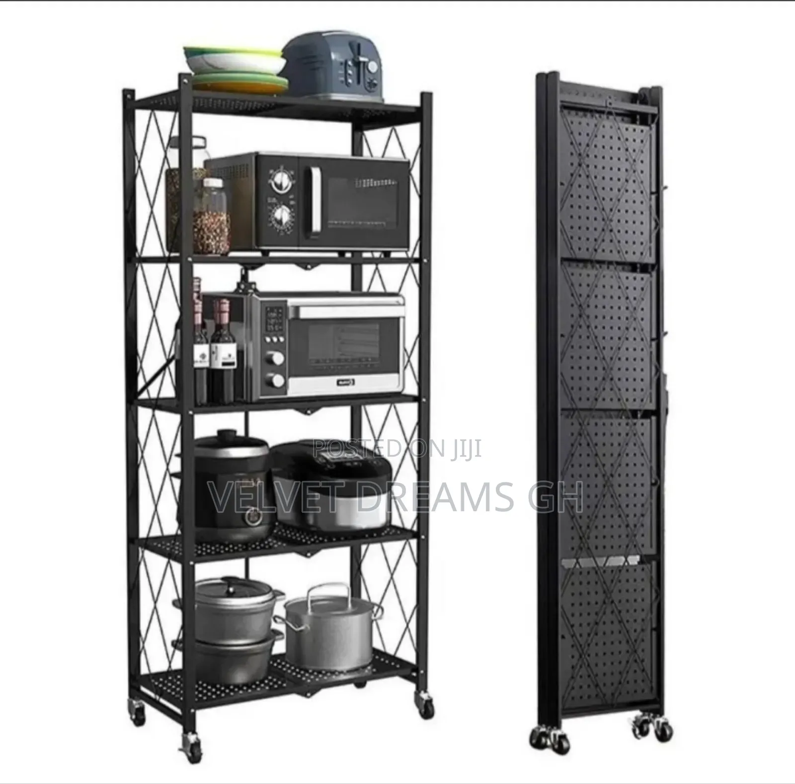 5-Layer Kitchen Rack Organize Your Kitchen Neatly