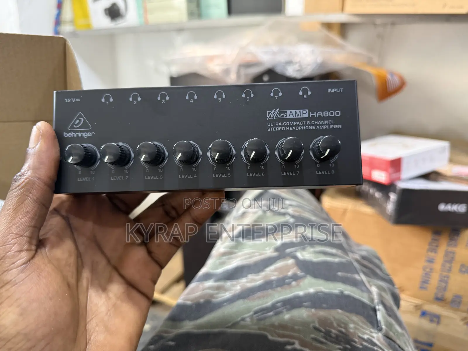Behringer Ha800 Headset Amplifier