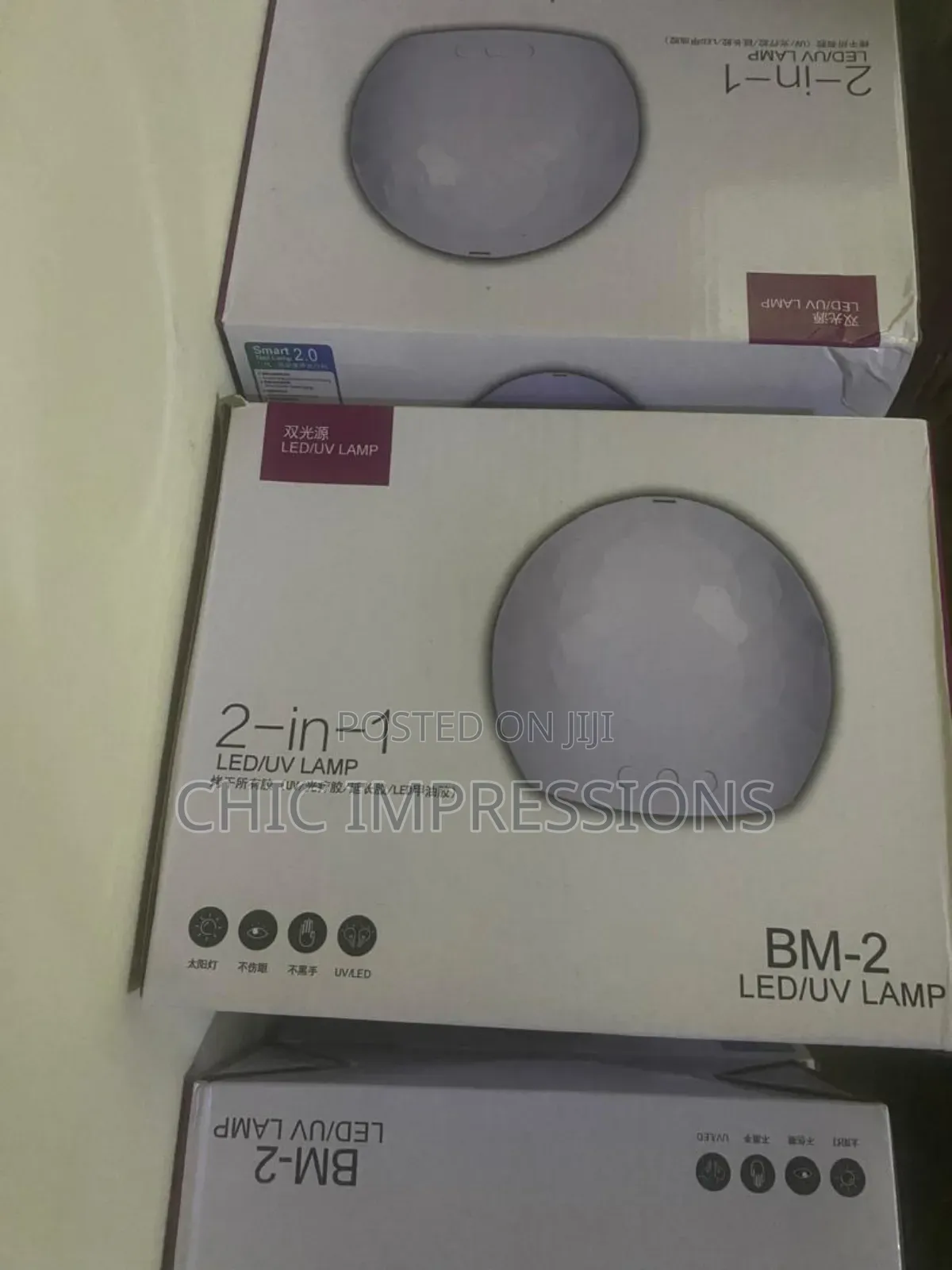 Portable Uv/Led Professional Nail Lamp
