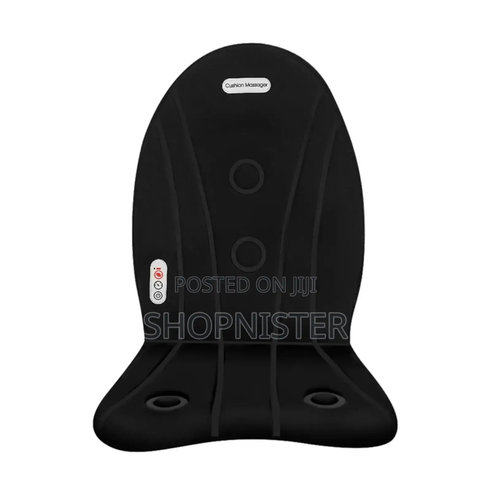 2-in-1 Electronic Heated Vibrating Massage Mat, Home Car Massage