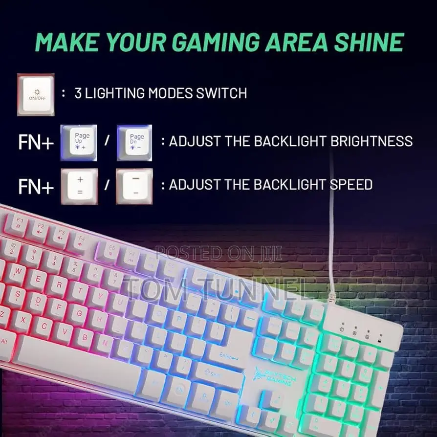 Skytech Gaming Classic RGB Gaming Mouse Keyboard Combo