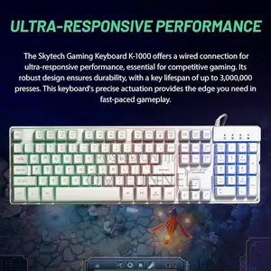 Skytech Gaming Classic RGB Gaming Mouse Keyboard Combo