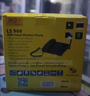 Sq Mobile Ls 960 Dual Sim Gsm Wireless Landline Desktop Phone