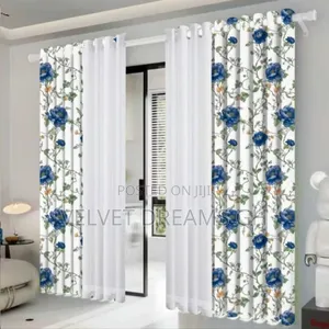 4pcs Curtain Set Beauty Privacy Combined