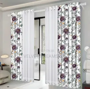 4pcs Curtain Set Beauty Privacy Combined