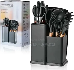 Silicone Kitchenware Utensil Set.
