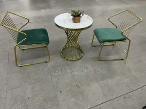 Modern Leisure Chairs With a Coffee Table