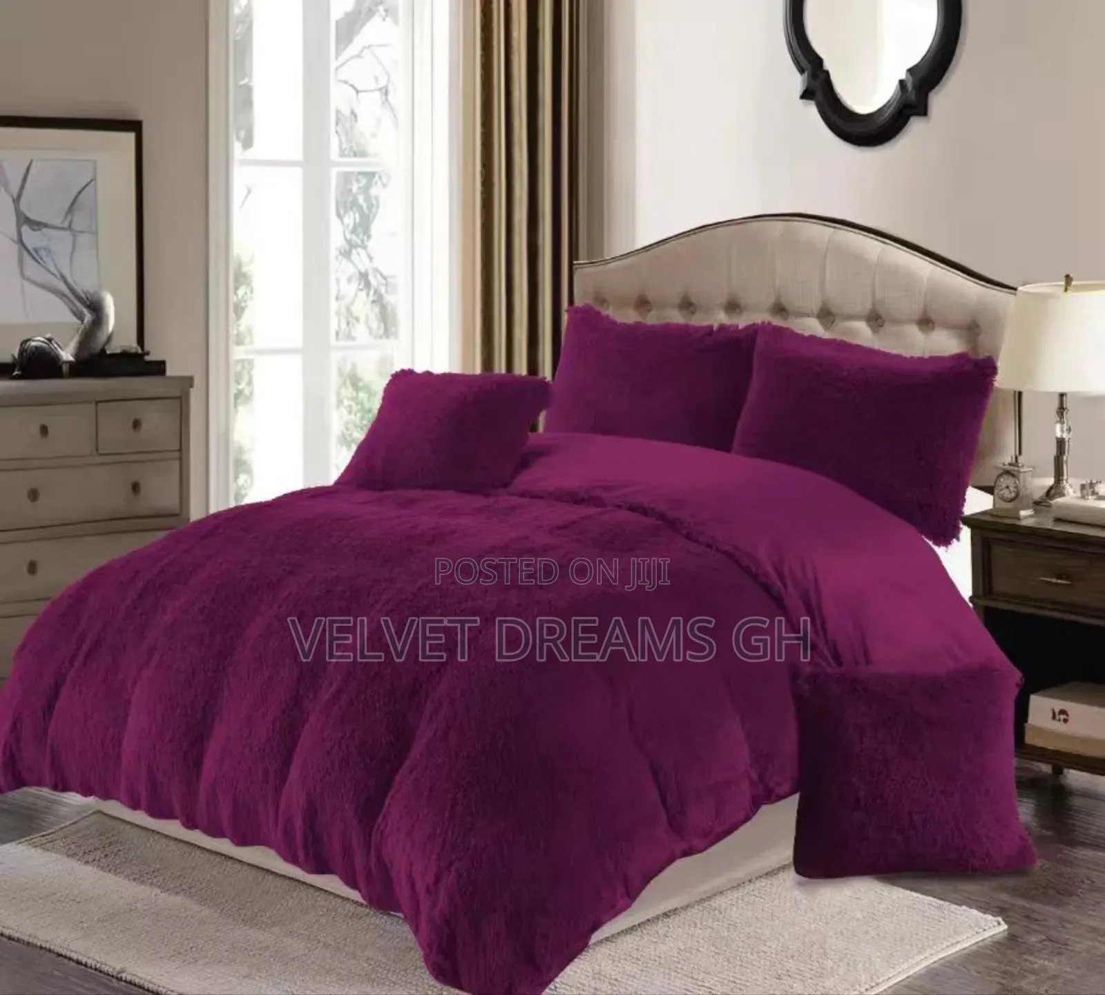 6-Piece Fluffy Duvet Set Soft, Cozy Luxurious