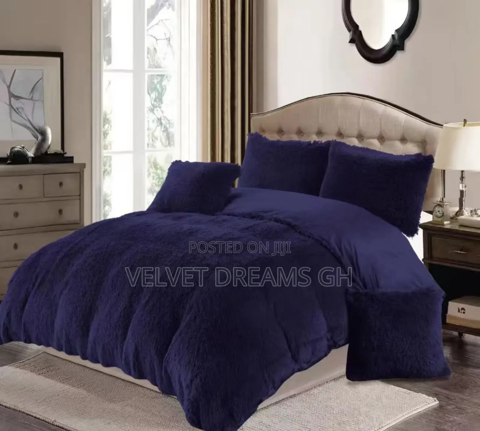 6-Piece Fluffy Duvet Set Soft, Cozy Luxurious