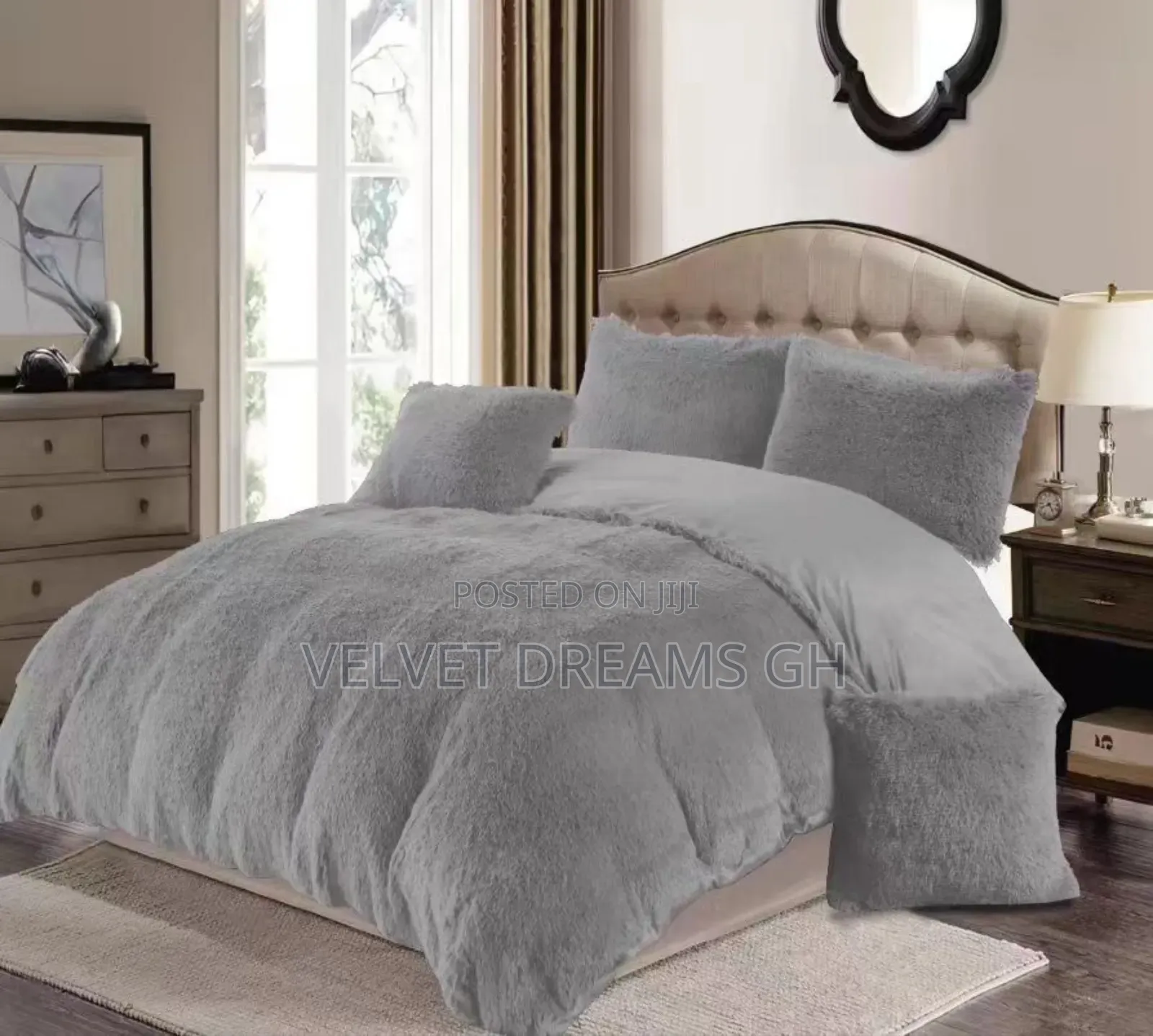 6-Piece Fluffy Duvet Set Soft, Cozy Luxurious