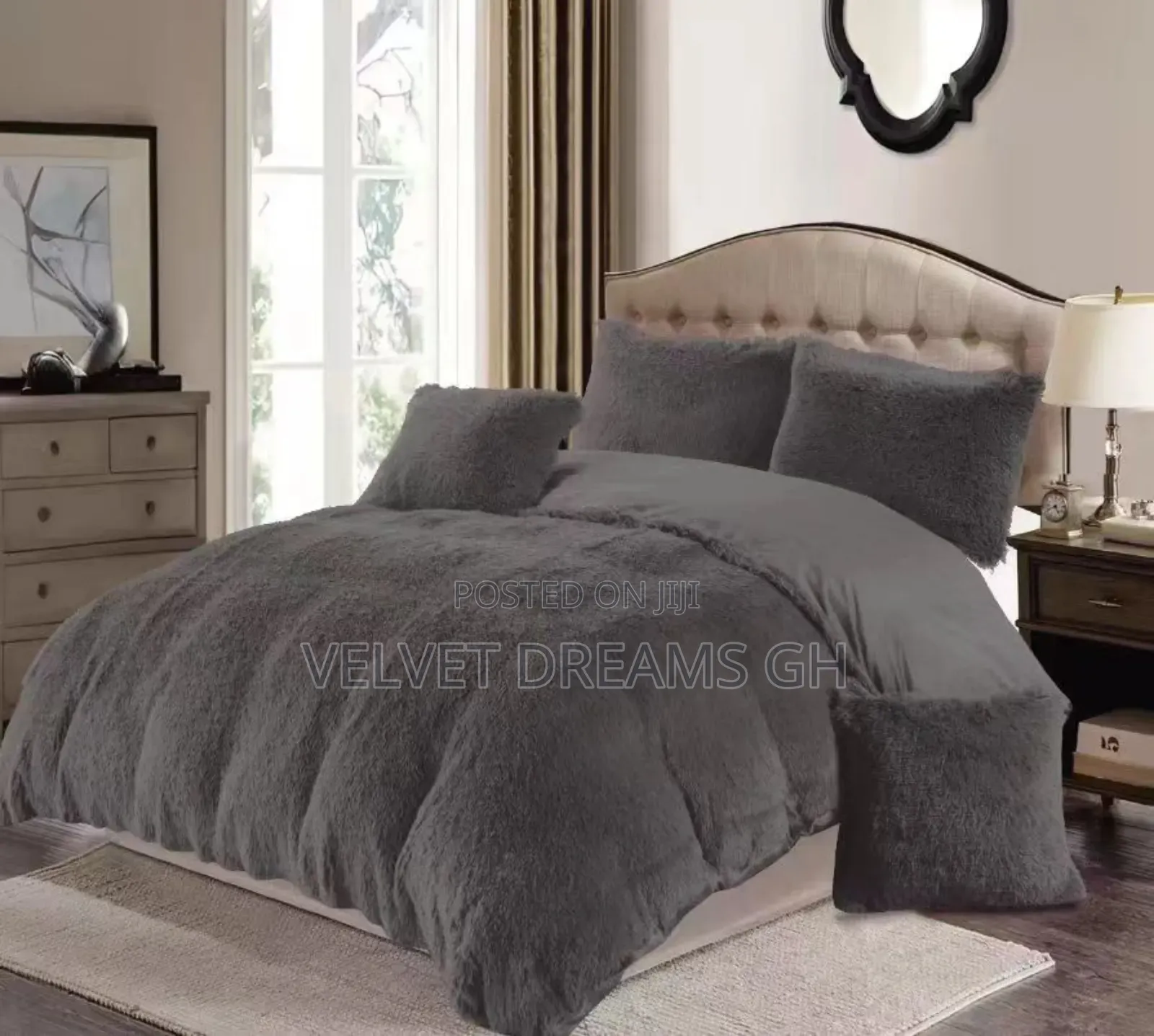 6-Piece Fluffy Duvet Set Soft, Cozy Luxurious