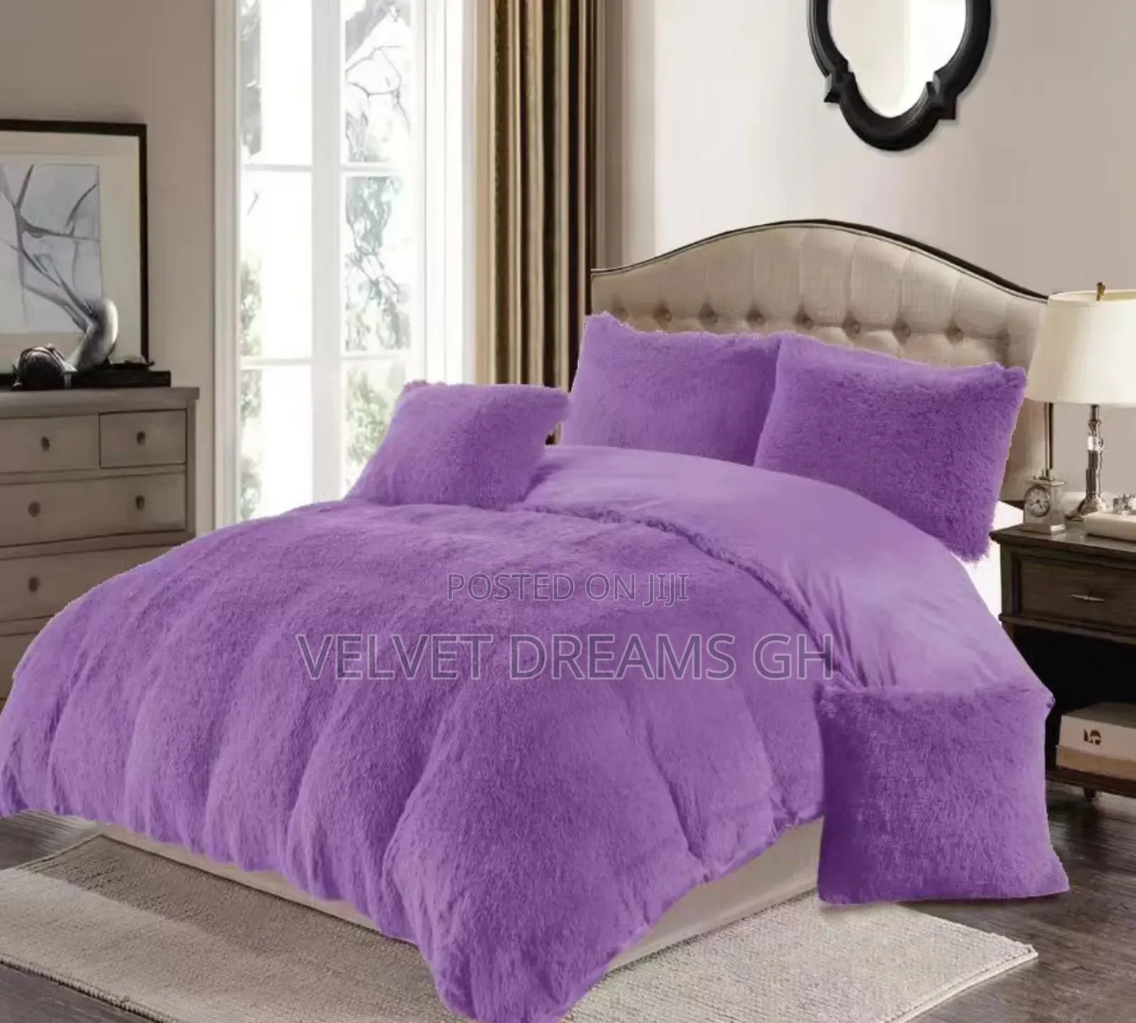 6-Piece Fluffy Duvet Set Soft, Cozy Luxurious