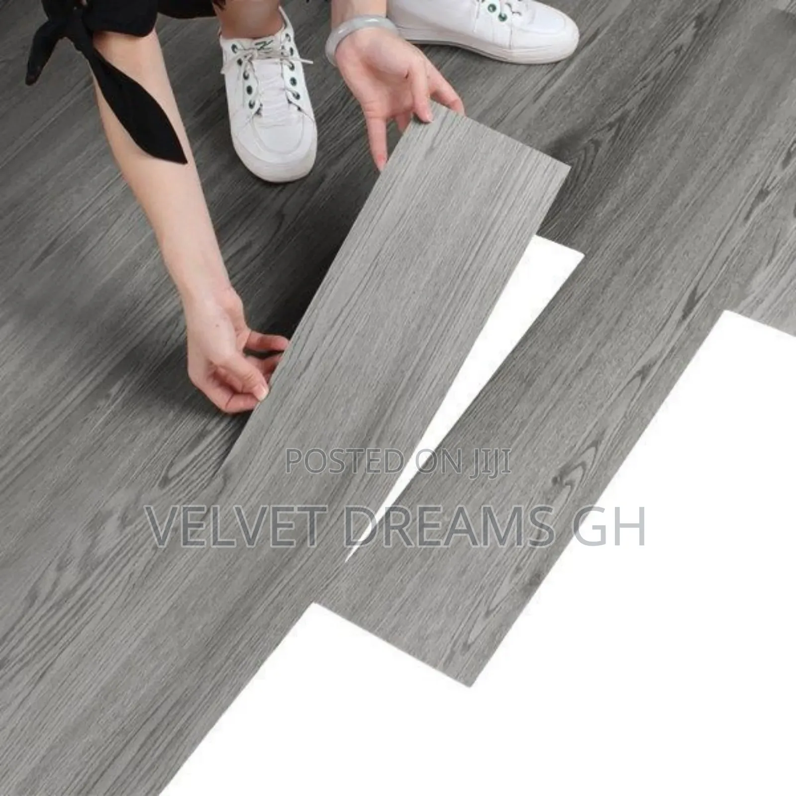 Peel And Stick Floor Tile, 36-pack 54 Sq.