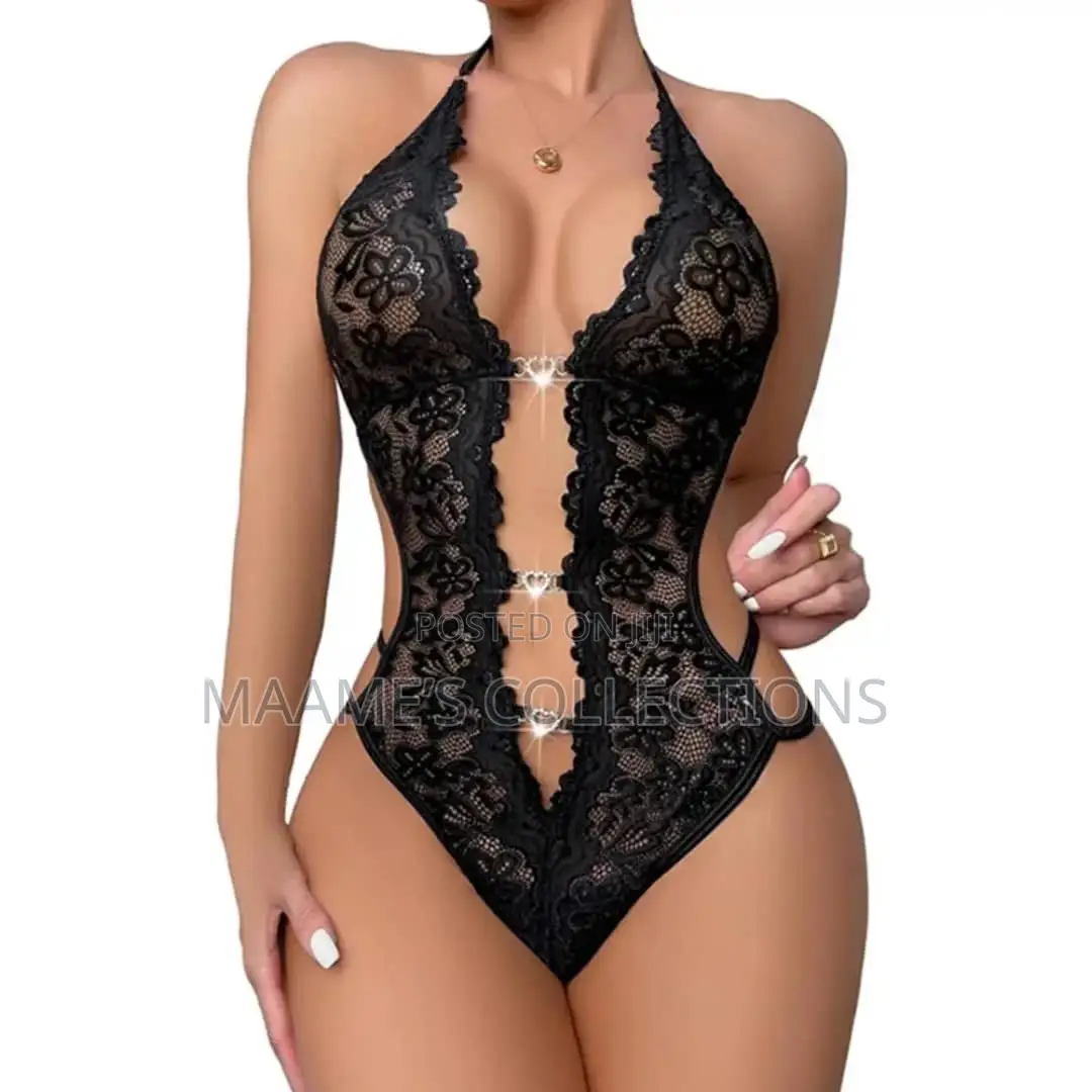 Sexy Women's Lingerie Transparent Nightgown