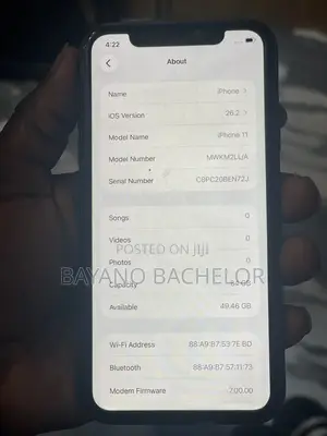 Apple iPhone 11 64 GB Black