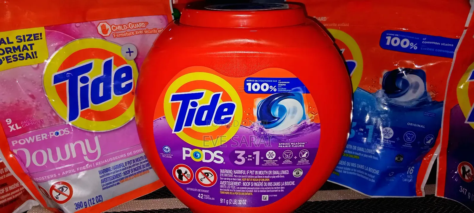 Laundry Pods and Scent Boosters