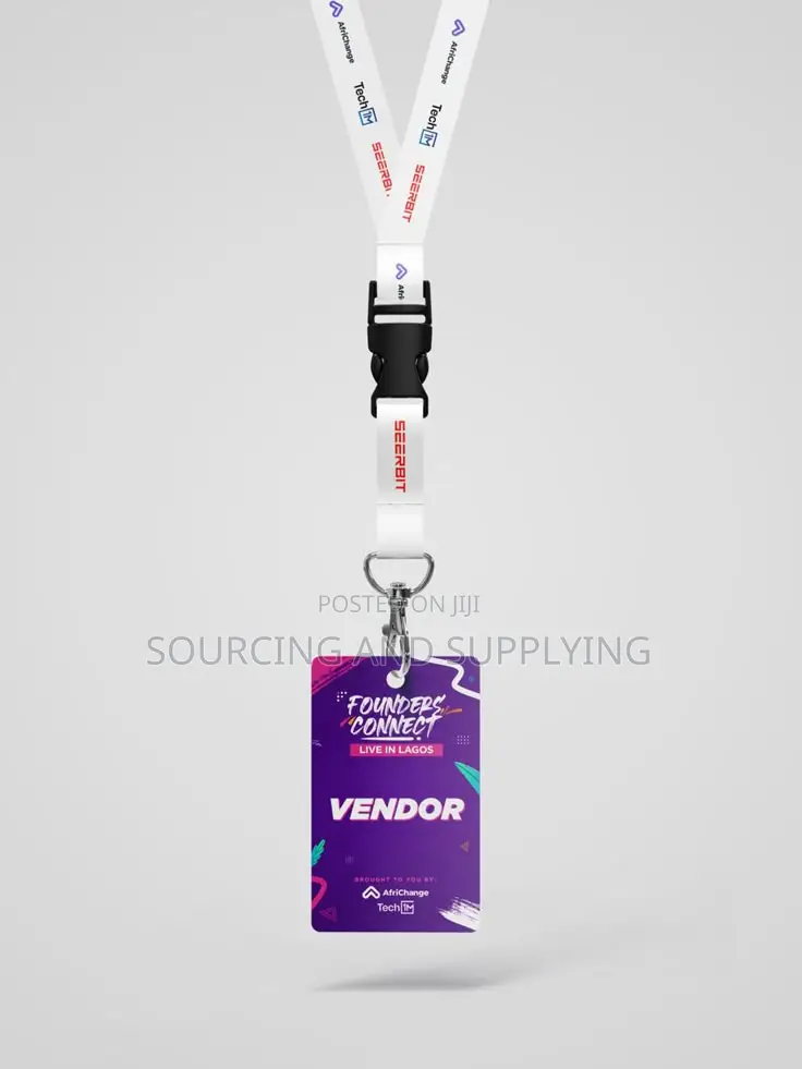 Neck Name Tag With Branding