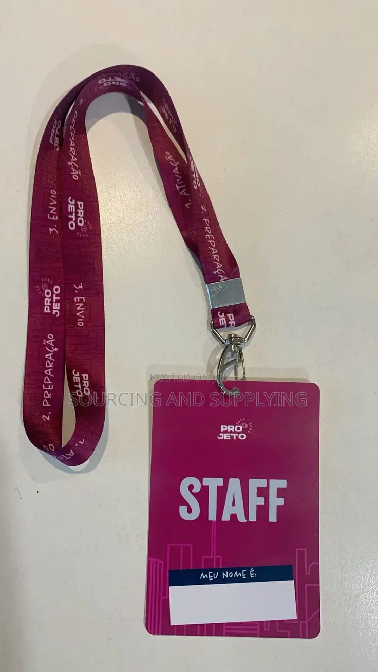 Neck Name Tag With Branding