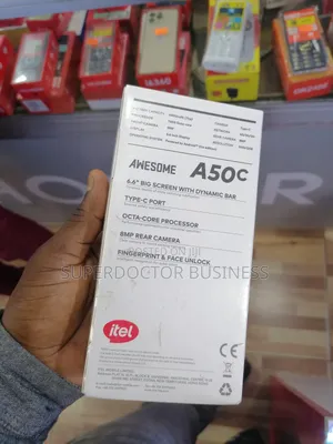 New Itel A50C 32 GB Black