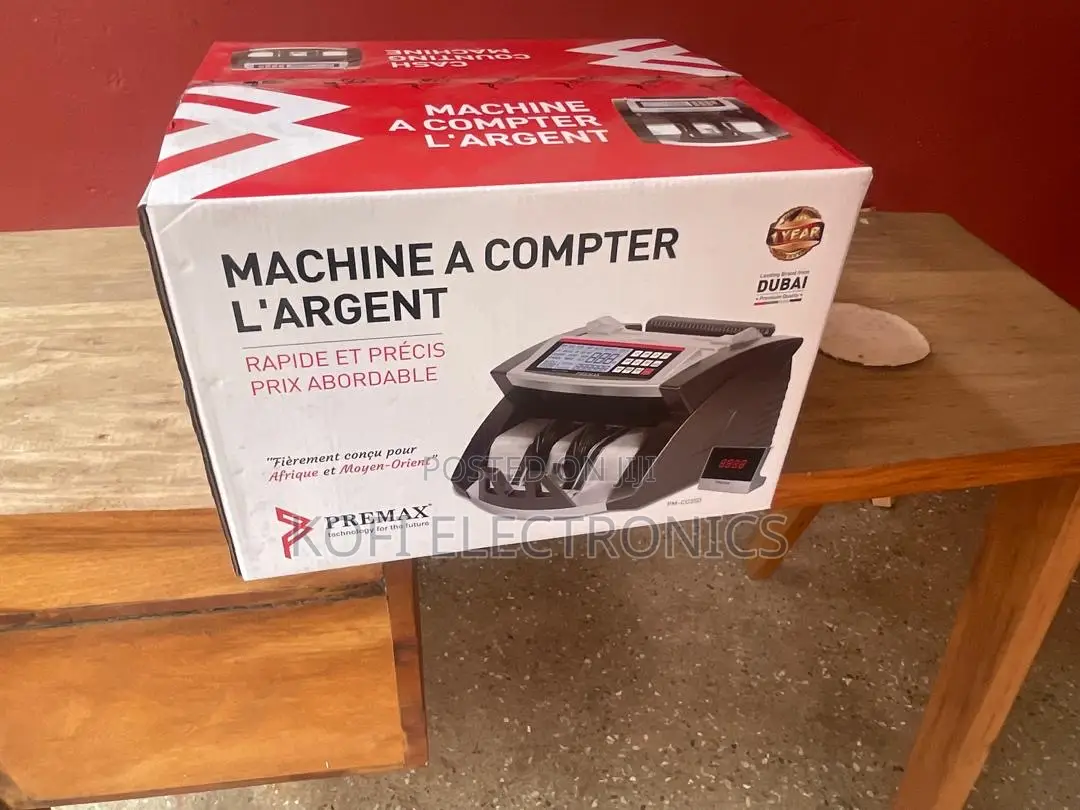 Premax Pm-Cc35d Cash Counting Machine Smart Durable