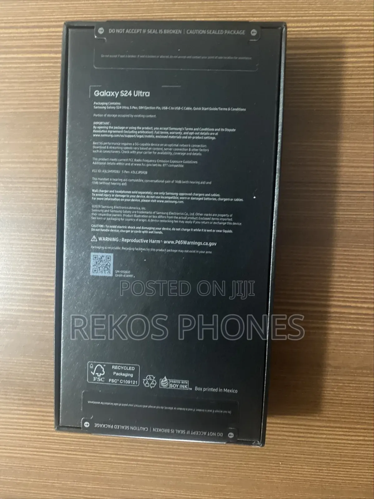 New Samsung Galaxy S24 Ultra 512 GB Black