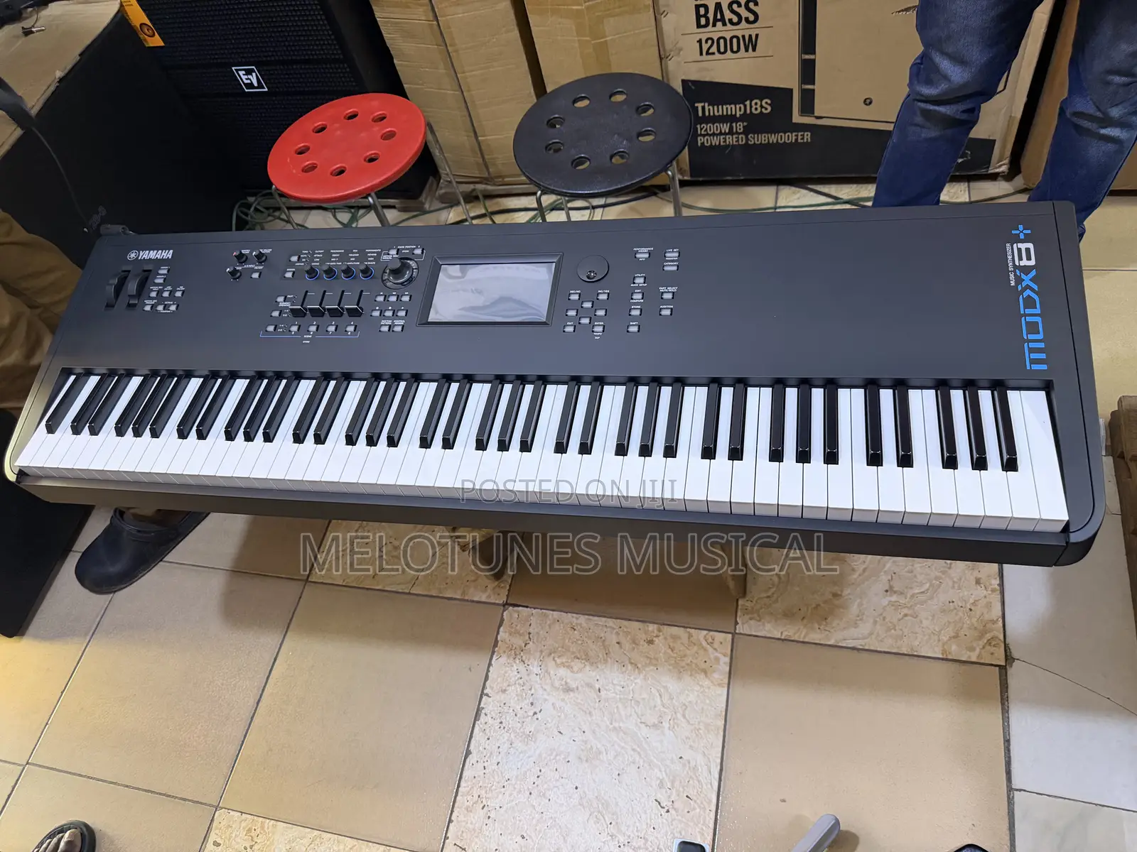 Yamaha Modx8+ 88-Key Keyboard Synthesizer.