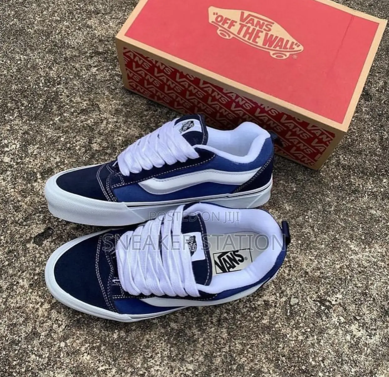 Vans Knu Skool Sneaker Navy Blue