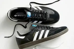Original Adidas Samba Leather White Black