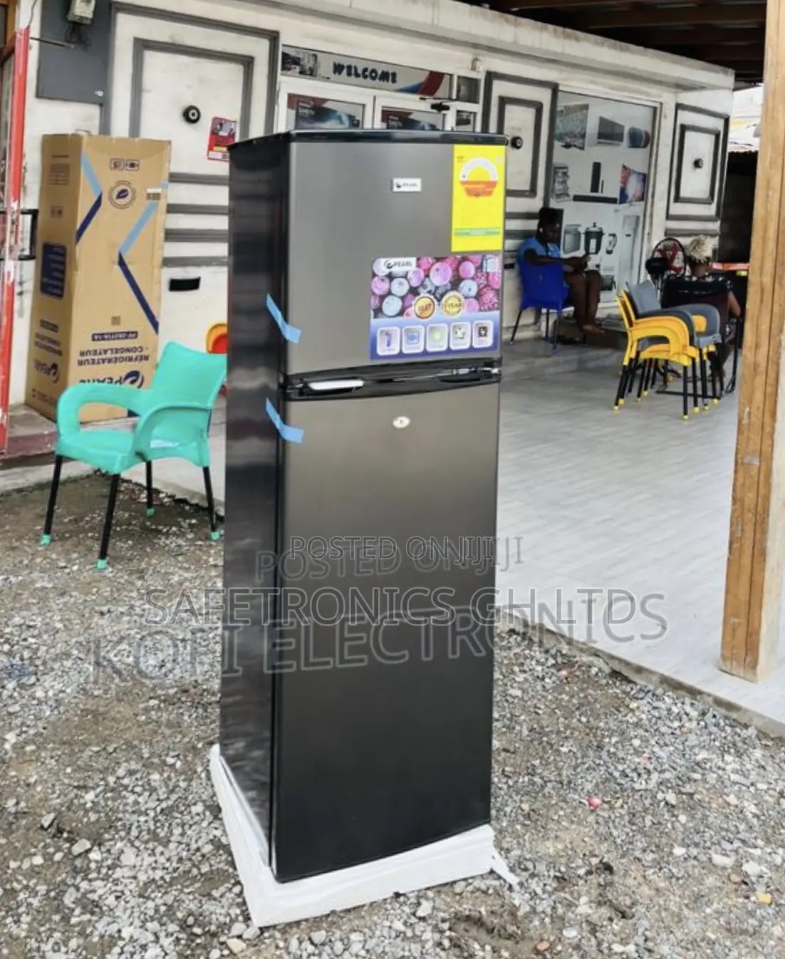 Newly Approved Pf-262-Tix-1a Dark Grey 162 Liters Pearl Refrigerator
