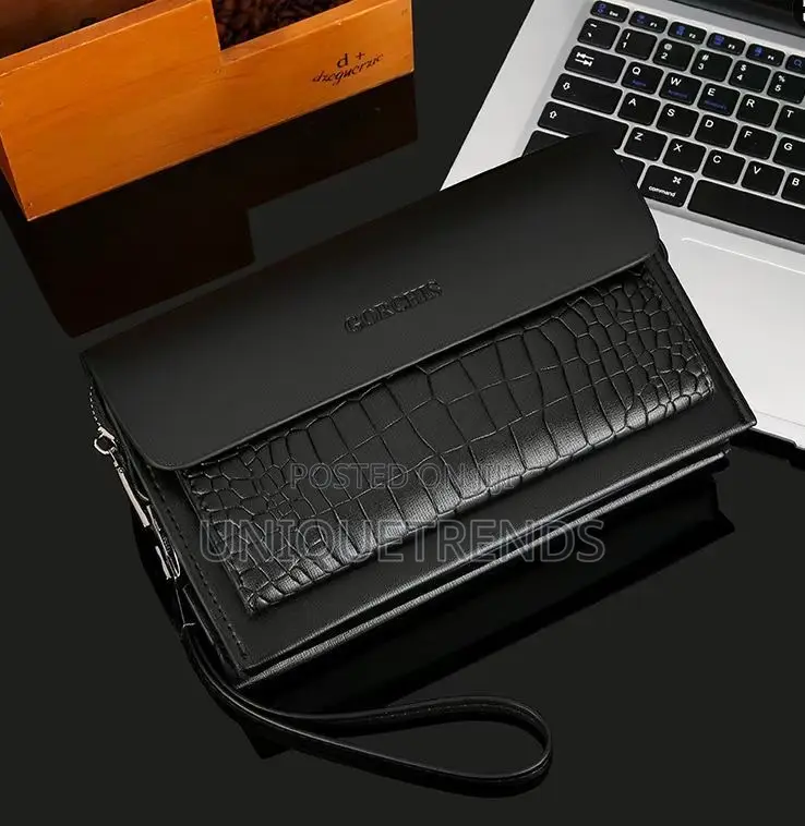 Gorchis Men’S Leather Clutch Bag