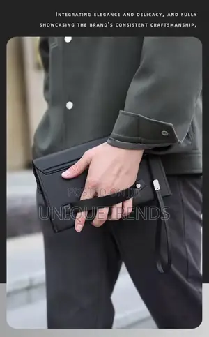 Gorchis Men’S Leather Clutch Bag