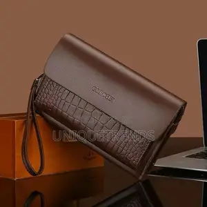 Gorchis Men’S Leather Clutch Bag