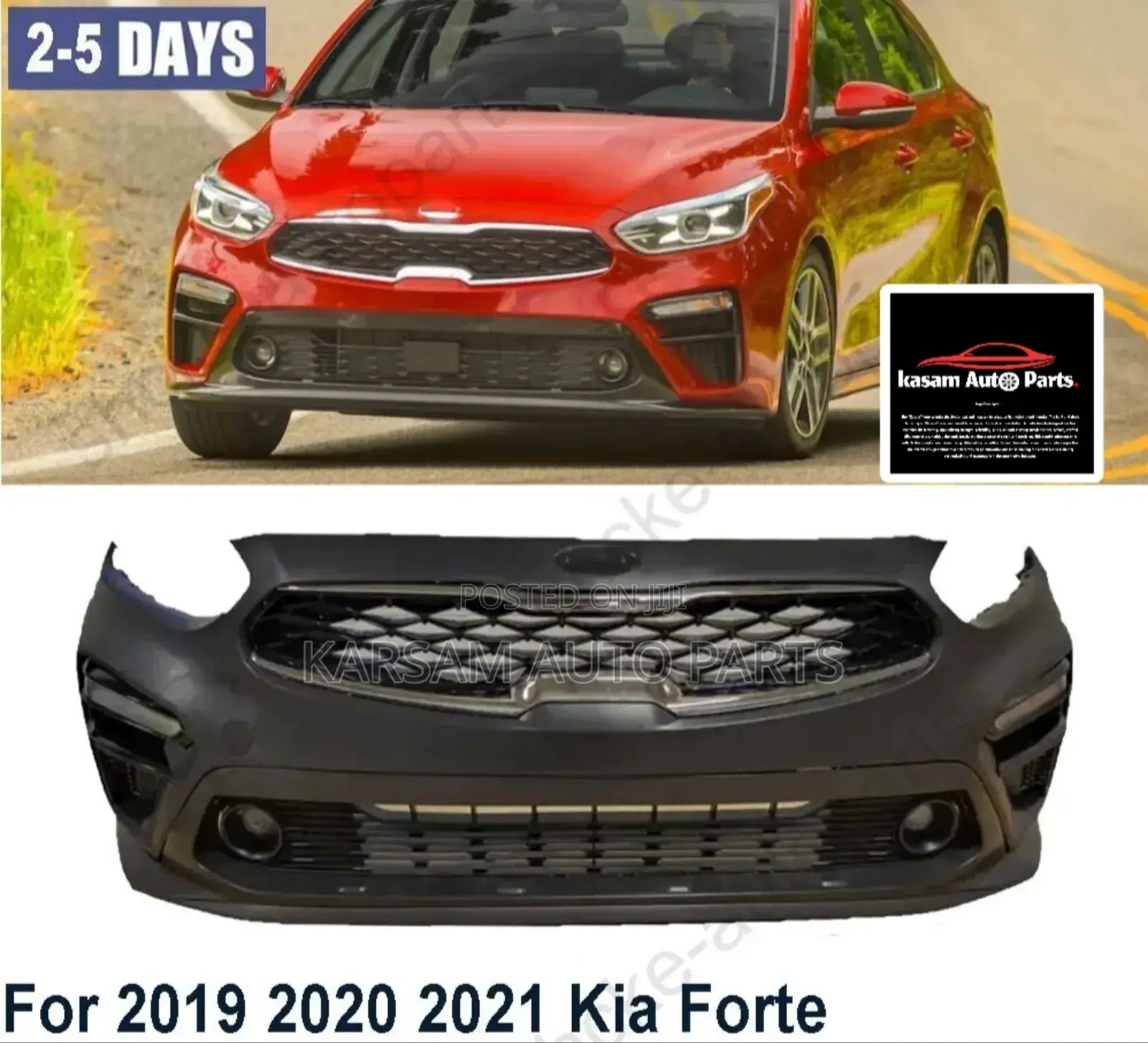 Kia Forte 2020 Complete Bumper Front