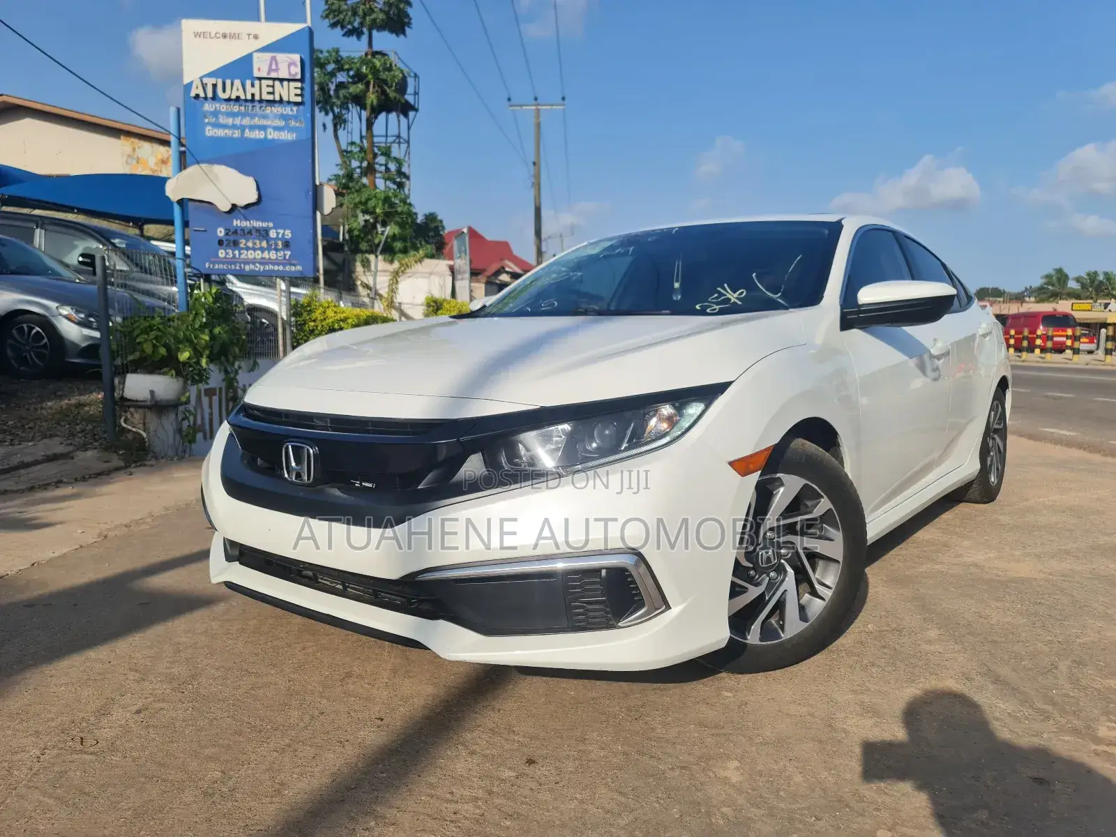 Honda Civic Sport Sedan 2019 White
