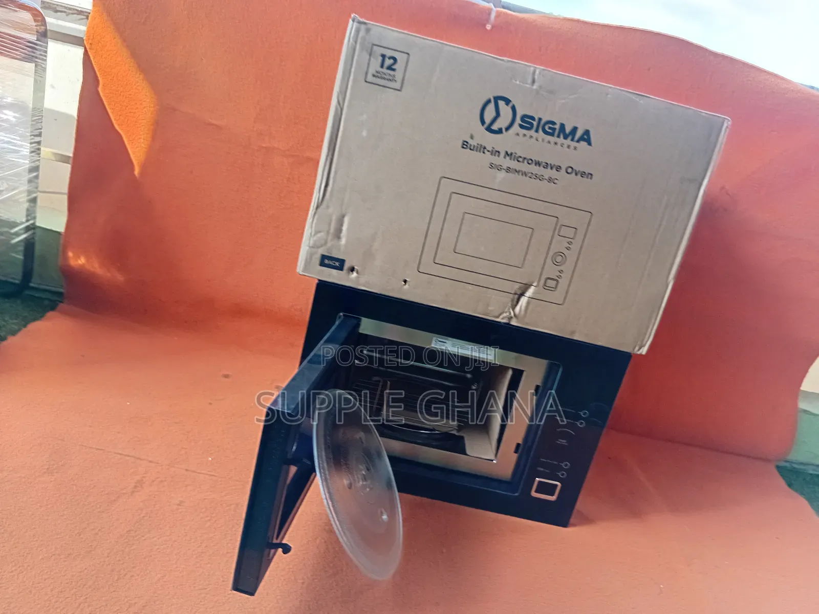 Sigma 25l Built-in Microwave Oven With Modern Stainless Finish