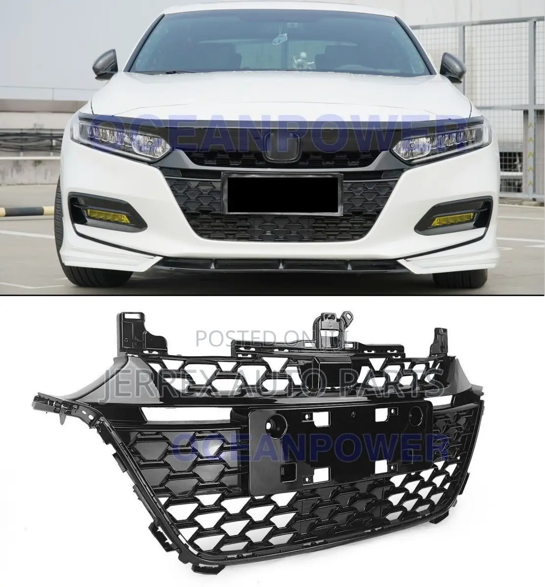 Honda Accord 2018-22 Down Grille/Shells Spec