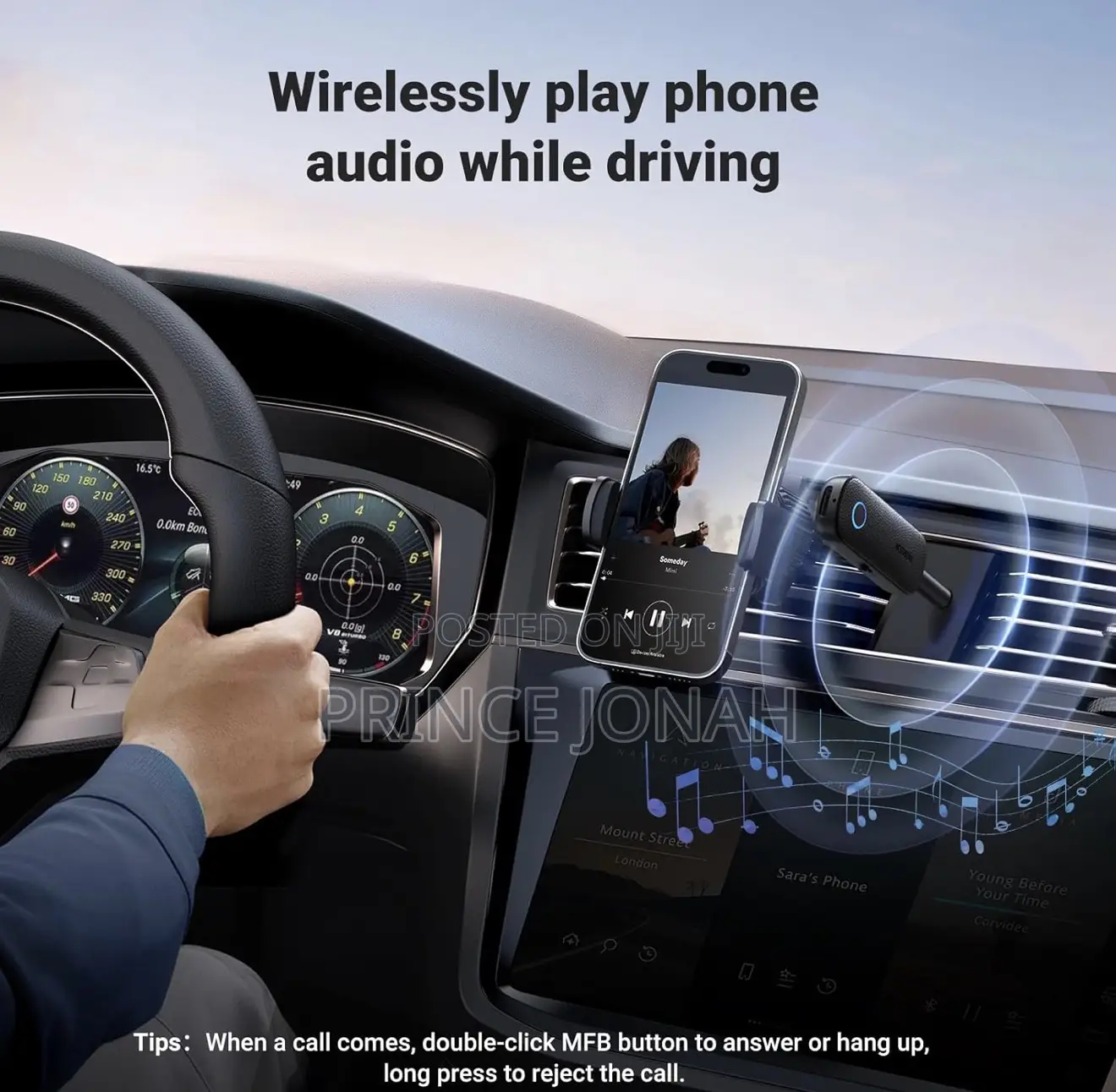 Ugreen Bluetooth Transmitter Receiver Wireless Aux Adapter for Tv, Car