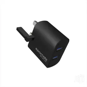 Promate Binal-uk 2.4 A Ultra-compact Dual USB Port Wall Charger
