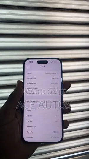 Apple iPhone 16 128 GB Blue