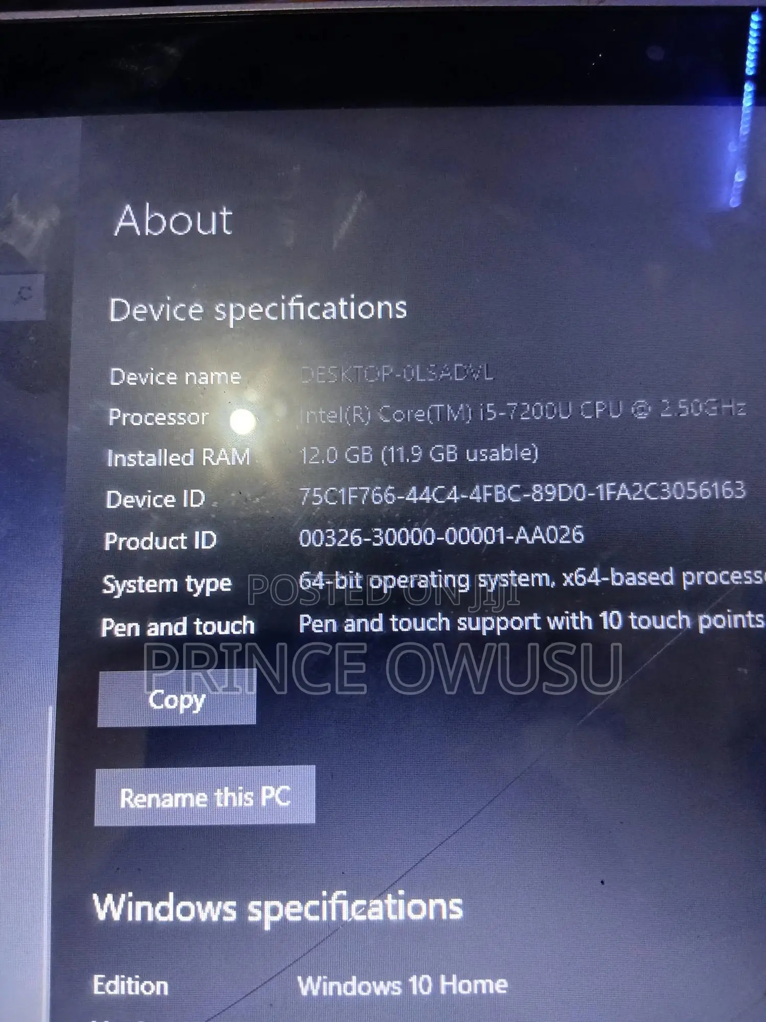 Laptop HP Pavilion 15 8GB Intel Core I5 HDD+SSD 256GB