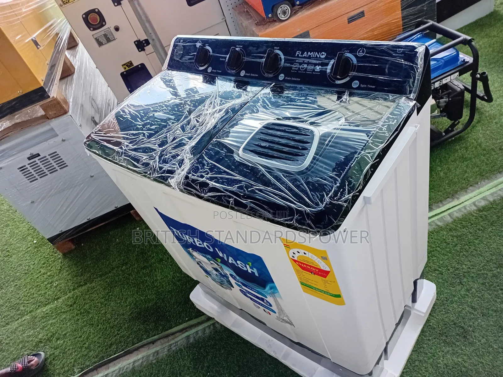 Flamino Washghana Experts 12kg Flamino Twin Tub Washing Machine