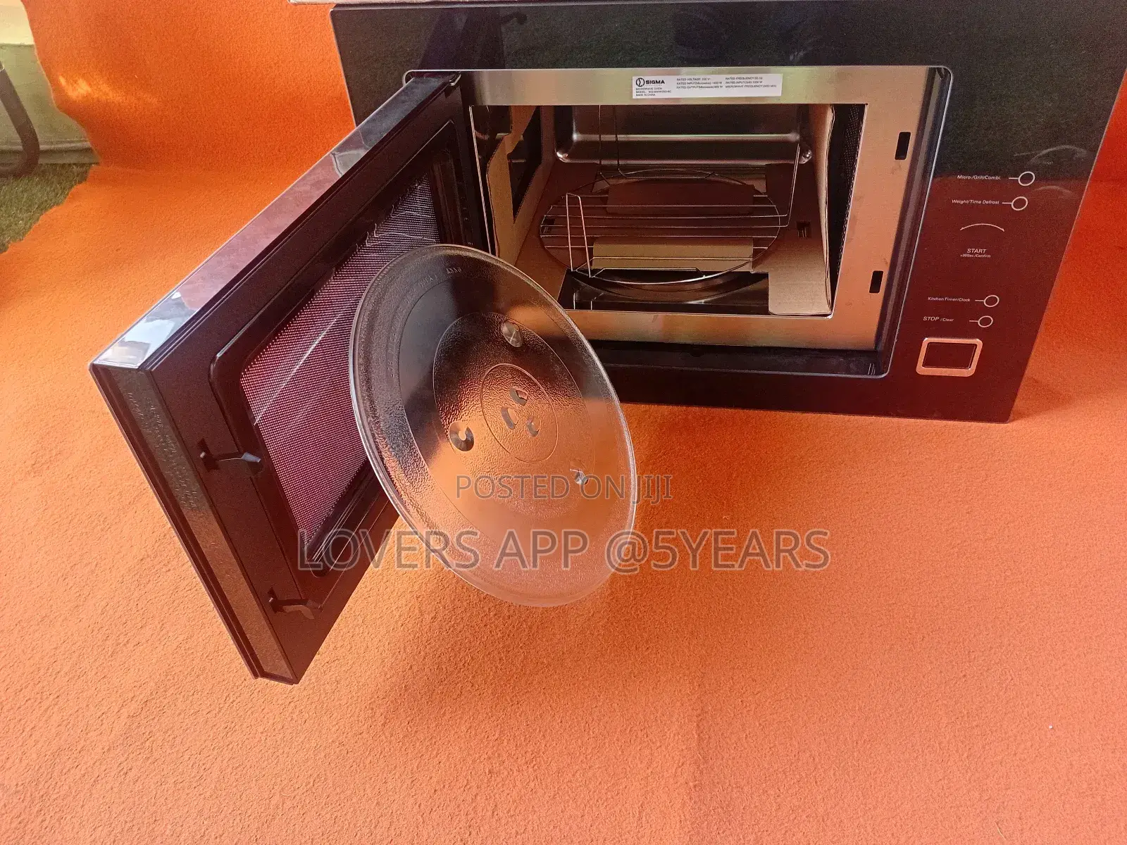 25l Elite Kichen Sigma Built-in Microwave Oven