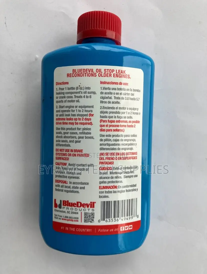 Blue Devil Stop Oil Leaks Permanent Seal Repair
