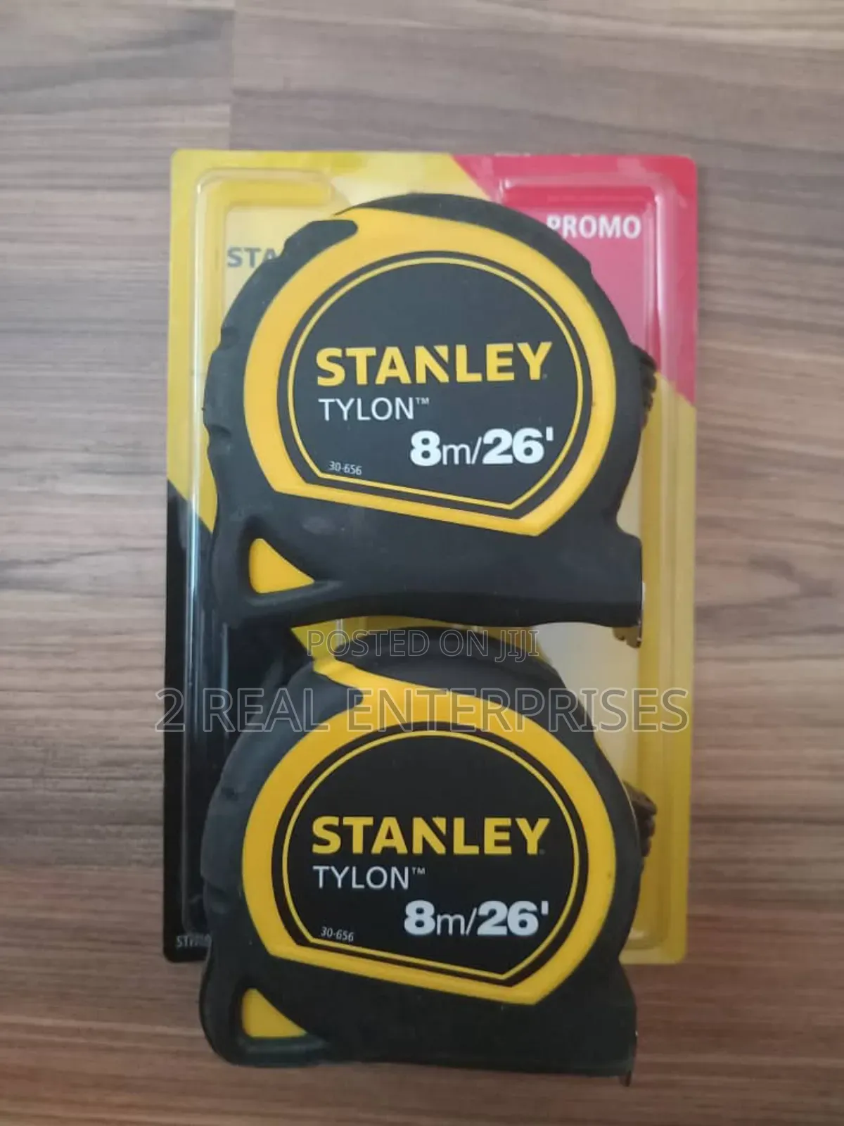 Stanley Tylon 8m/26' Tape Measures Twin Pack From Uk