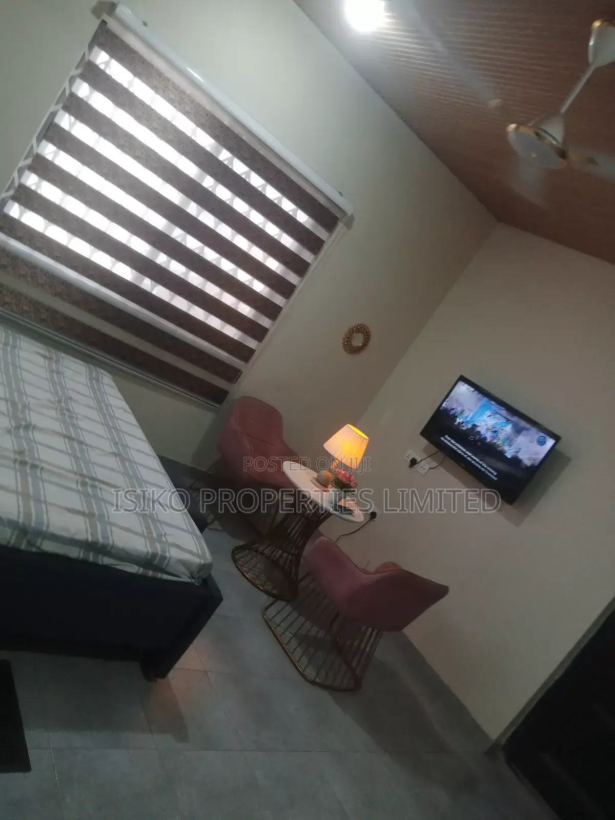 Furnished Studio Apartment in Vvilla Properties, Adam Nana for rent