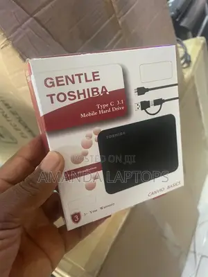 1tb Toshiba External With Type C Usb Connector